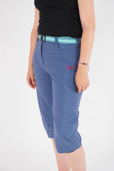 Womens Jack Wolfskin 5008541 Blue Indigo Windproof Comfort Fit Hiking Trousers